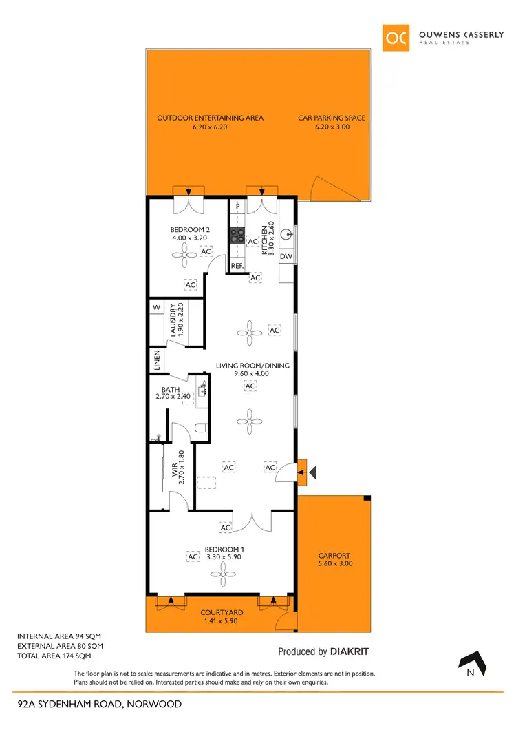 Floorplan of Homely house listing, 92A Sydenham Road, Norwood SA 5067