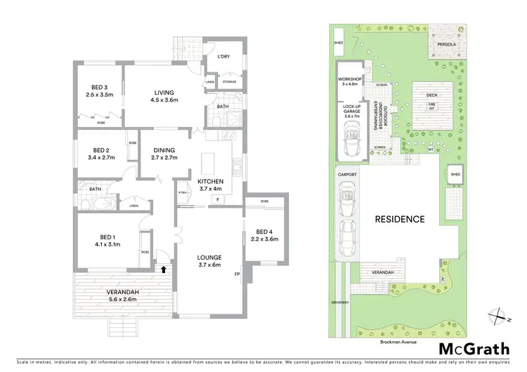Floorplan of Homely house listing, 20 Brockman Avenue, Revesby Heights NSW 2212