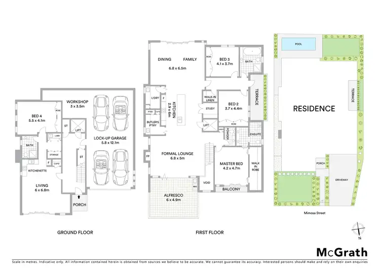 Floorplan of Homely house listing, 35 Mimosa Street, Oatley NSW 2223