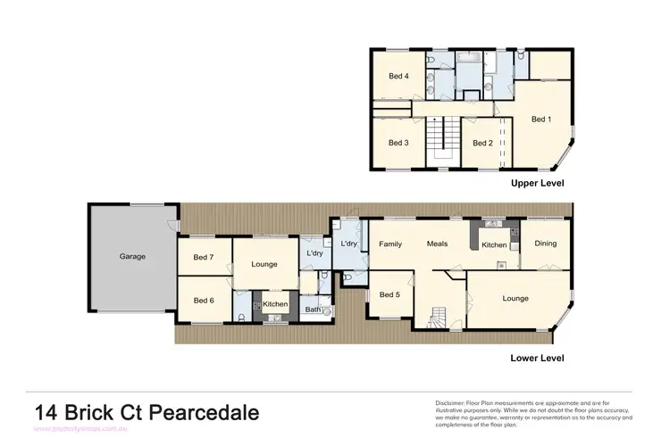 Floorplan of Homely house listing, 14 Brick Court, Pearcedale VIC 3912