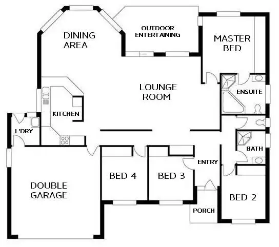 Floorplan of Homely house listing, 26 Bowers Road North, Everton Hills QLD 4053