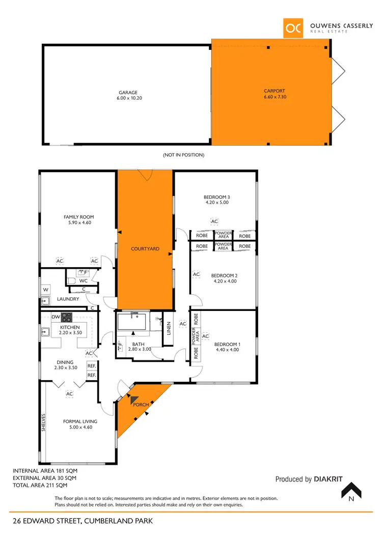 Floorplan of Homely house listing, 26 Edward Street, Cumberland Park SA 5041