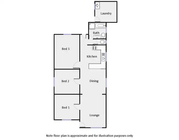 Floorplan of Homely house listing, 24 Olive Avenue, Mildura VIC 3500