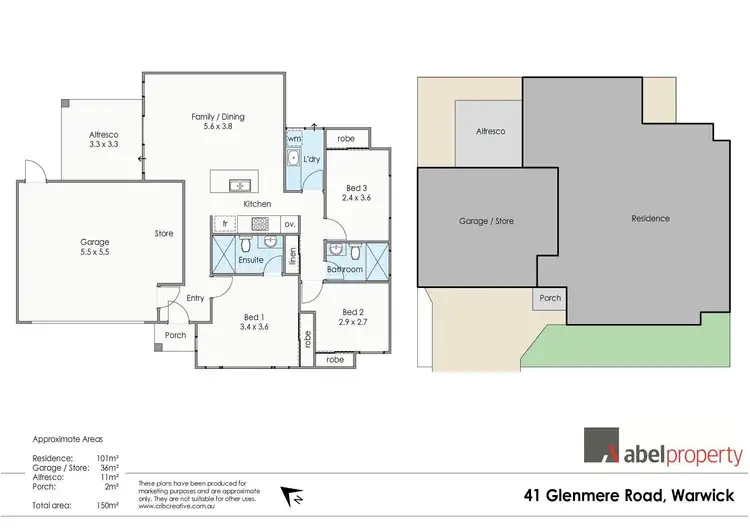 Floorplan of Homely unit listing, 1/41 Glenmere Road, Warwick WA 6024