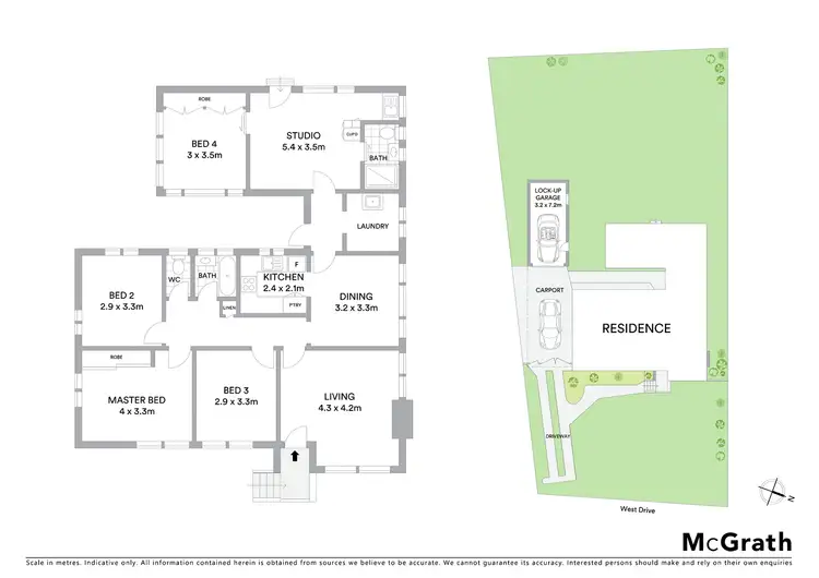 Floorplan of Homely house listing, 10 West Drive, Bexley North NSW 2207