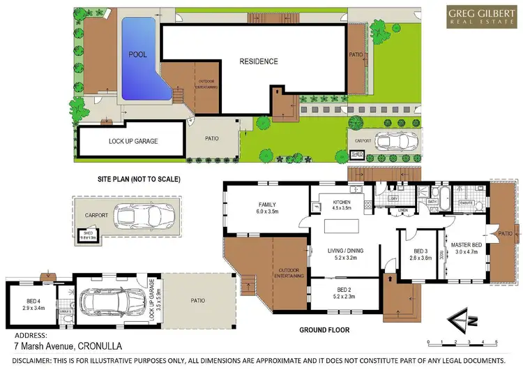 Floorplan of Homely house listing, 7 Marsh Ave, Cronulla NSW 2230