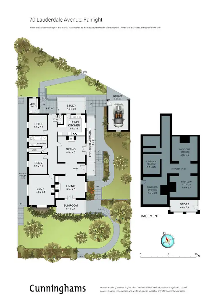 Floorplan of Homely house listing, 70 Lauderdale Avenue, Fairlight NSW 2094