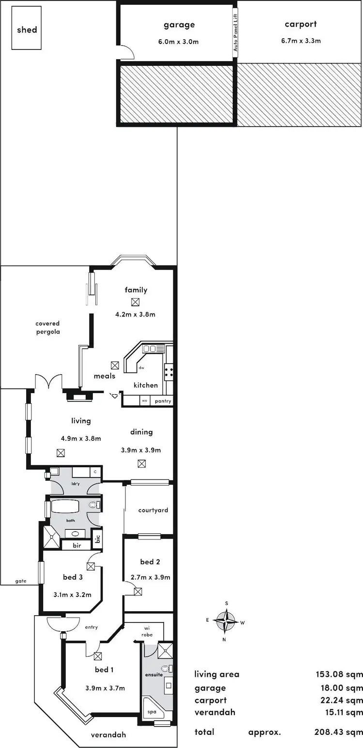 Floorplan of Homely house listing, 2B Chatsworth Grove, Toorak Gardens SA 5065