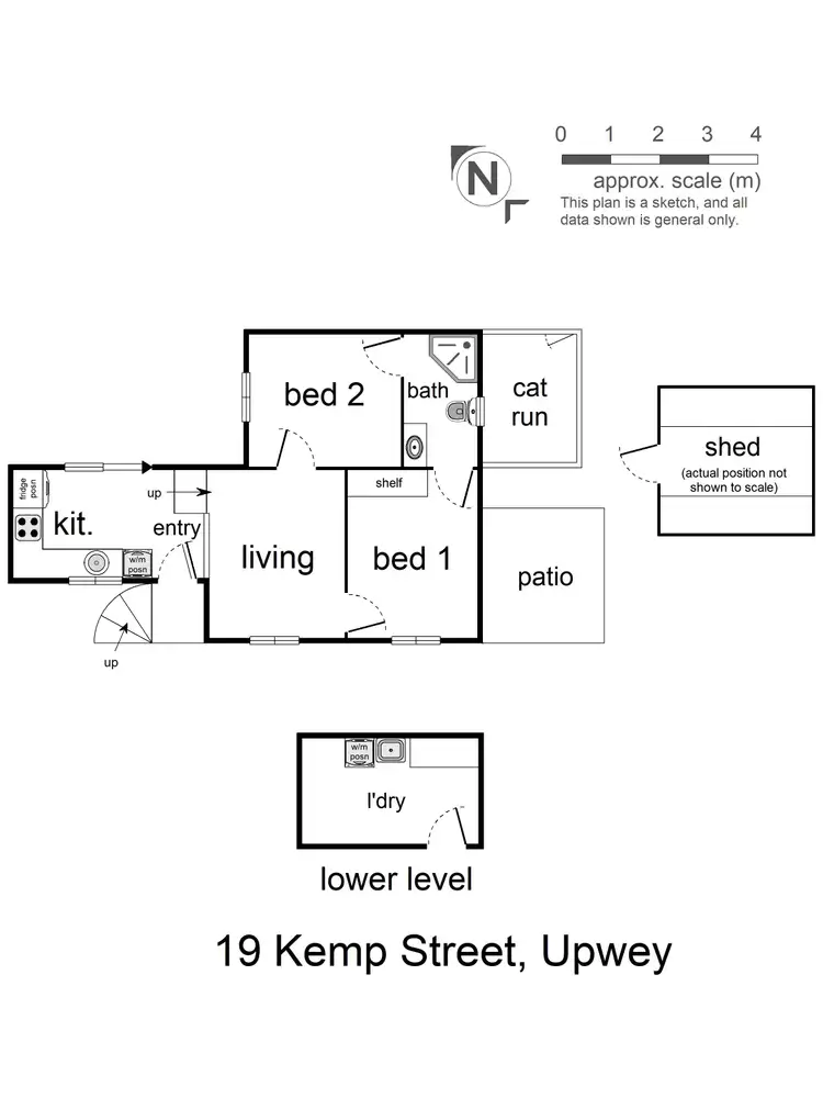 Floorplan of Homely house listing, 19 Kemp Street, Upwey VIC 3158