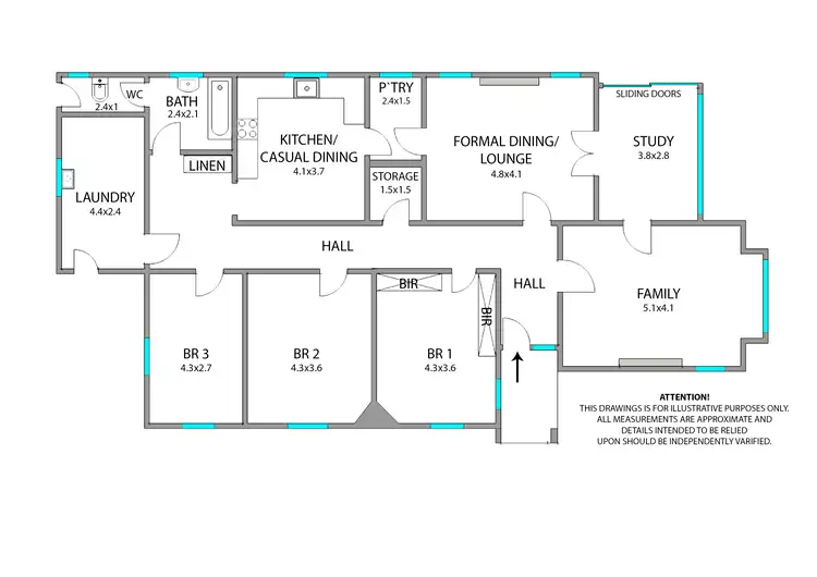 Floorplan of Homely house listing, 25 High Street, Glenelg SA 5045