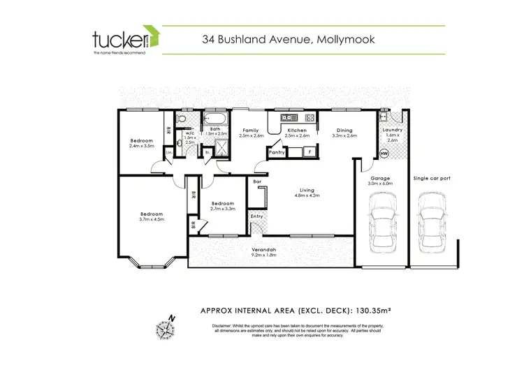 Floorplan of Homely house listing, 34 Bushland Avenue, Mollymook NSW 2539