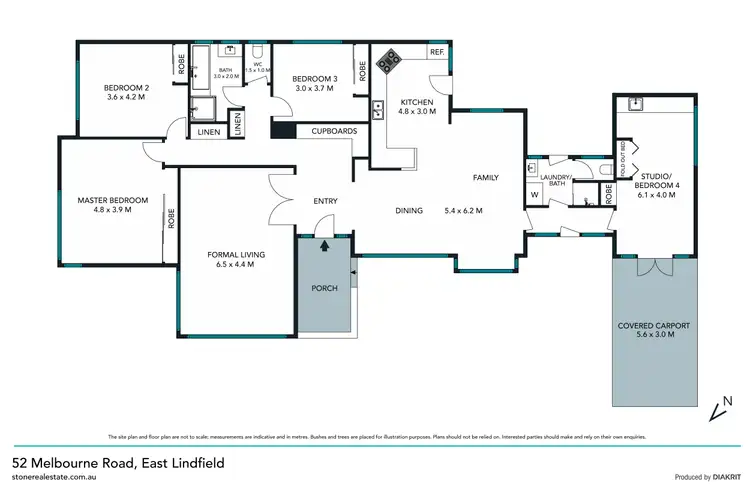 Floorplan of Homely house listing, 52 Melbourne Road, East Lindfield NSW 2070