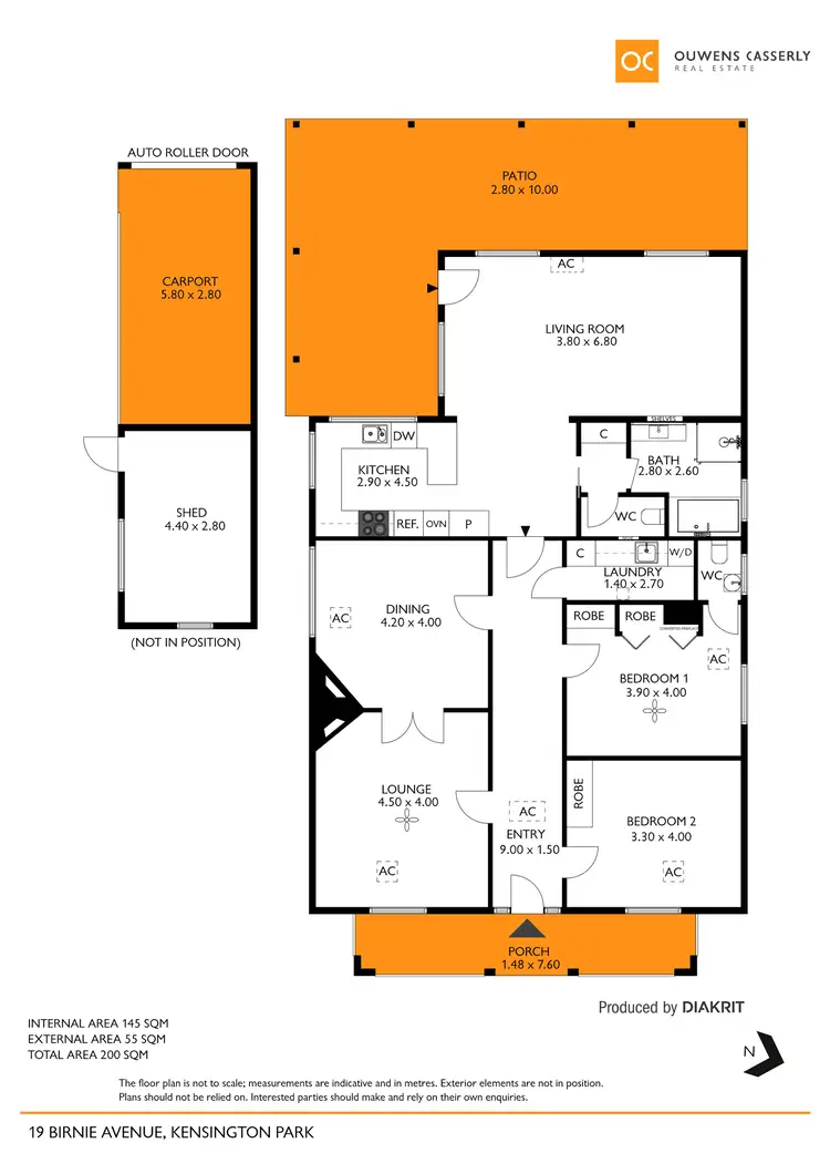 Floorplan of Homely house listing, 19 Birnie Avenue, Kensington Park SA 5068