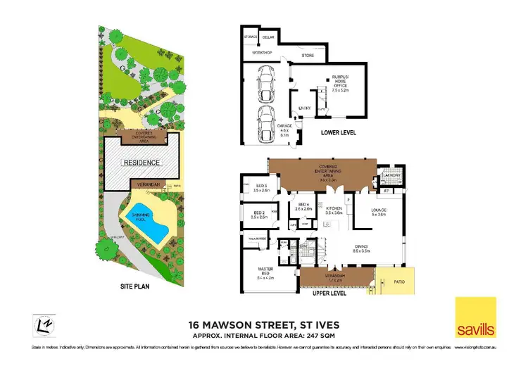 Floorplan of Homely house listing, 16 Mawson Street, St Ives NSW 2075