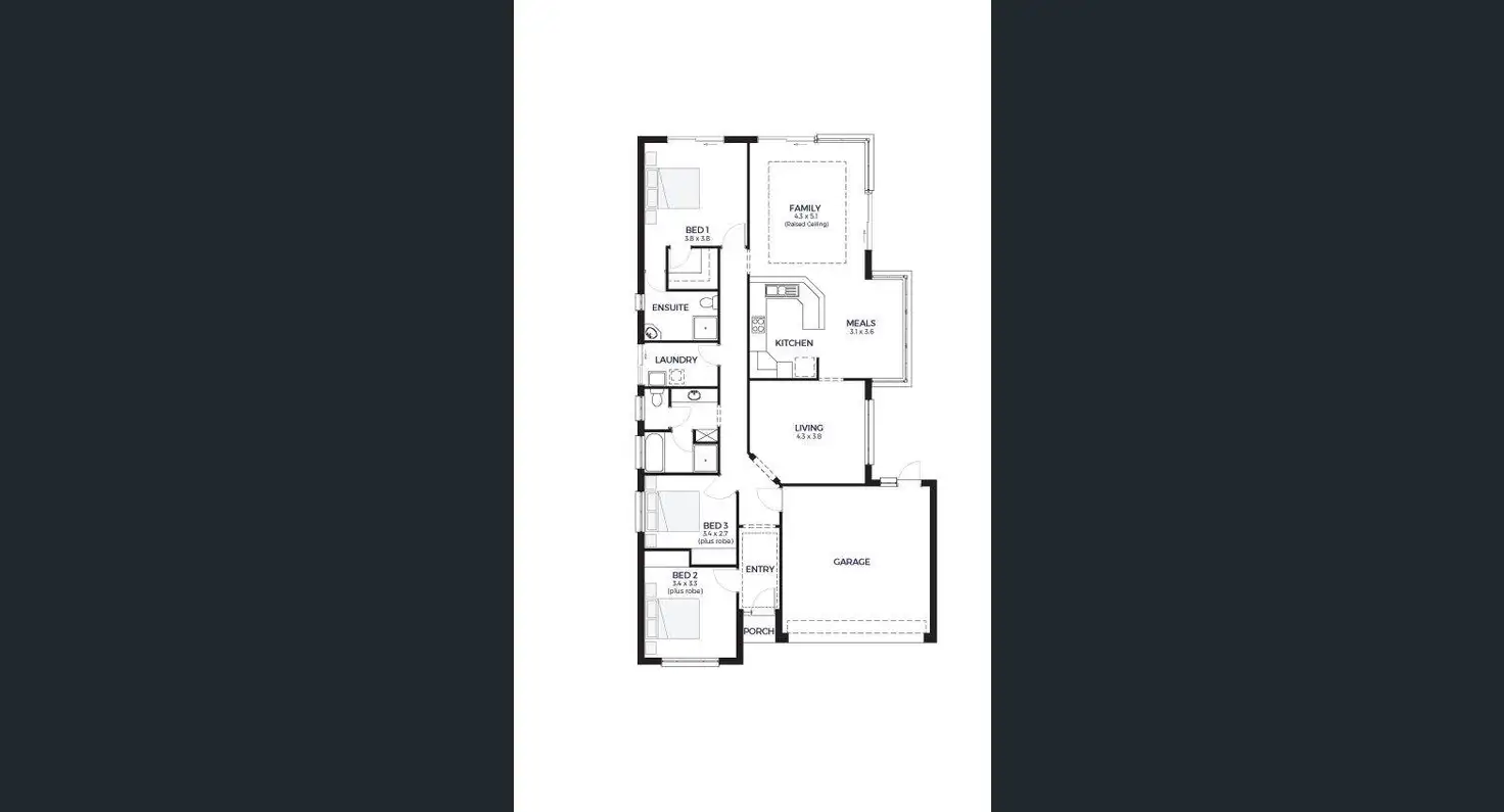 Floorplan of Homely land listing, LOT 102, 2 Hart Street, Kidman Park SA 5025