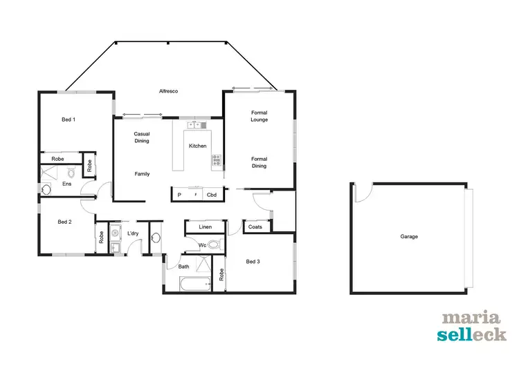 Floorplan of Homely house listing, 46 Ferguson Circuit, Ngunnawal ACT 2913