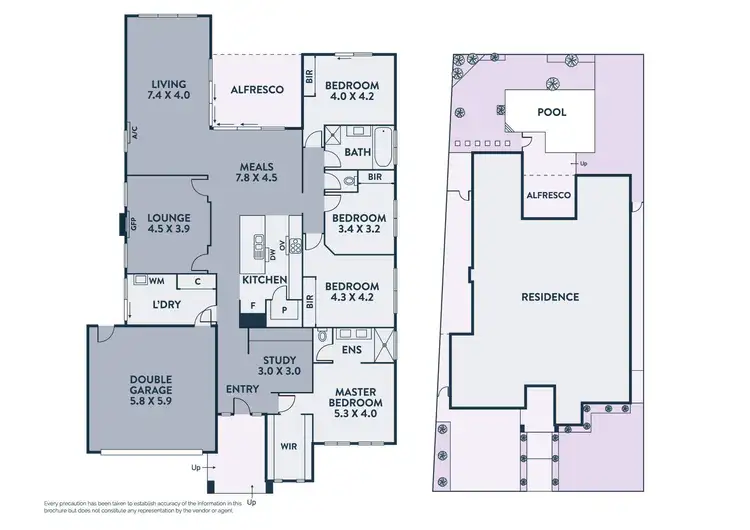 Floorplan of Homely house listing, 8 Endurance Street, Doreen VIC 3754