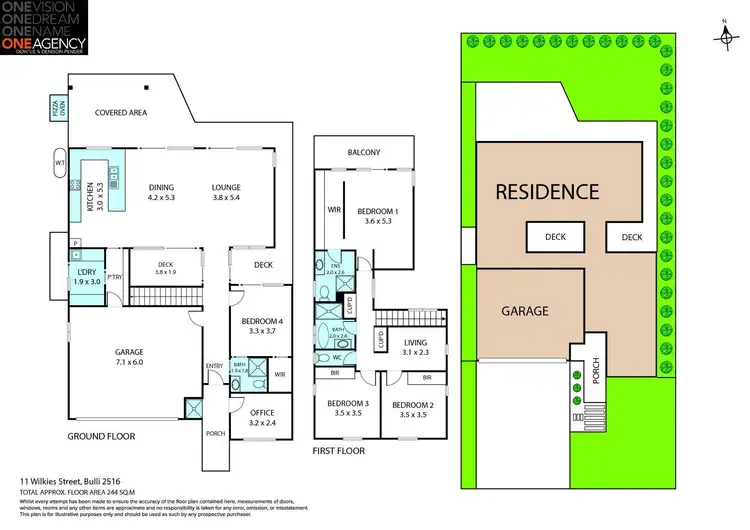 Floorplan of Homely house listing, 11 Wilkies Street, Bulli NSW 2516