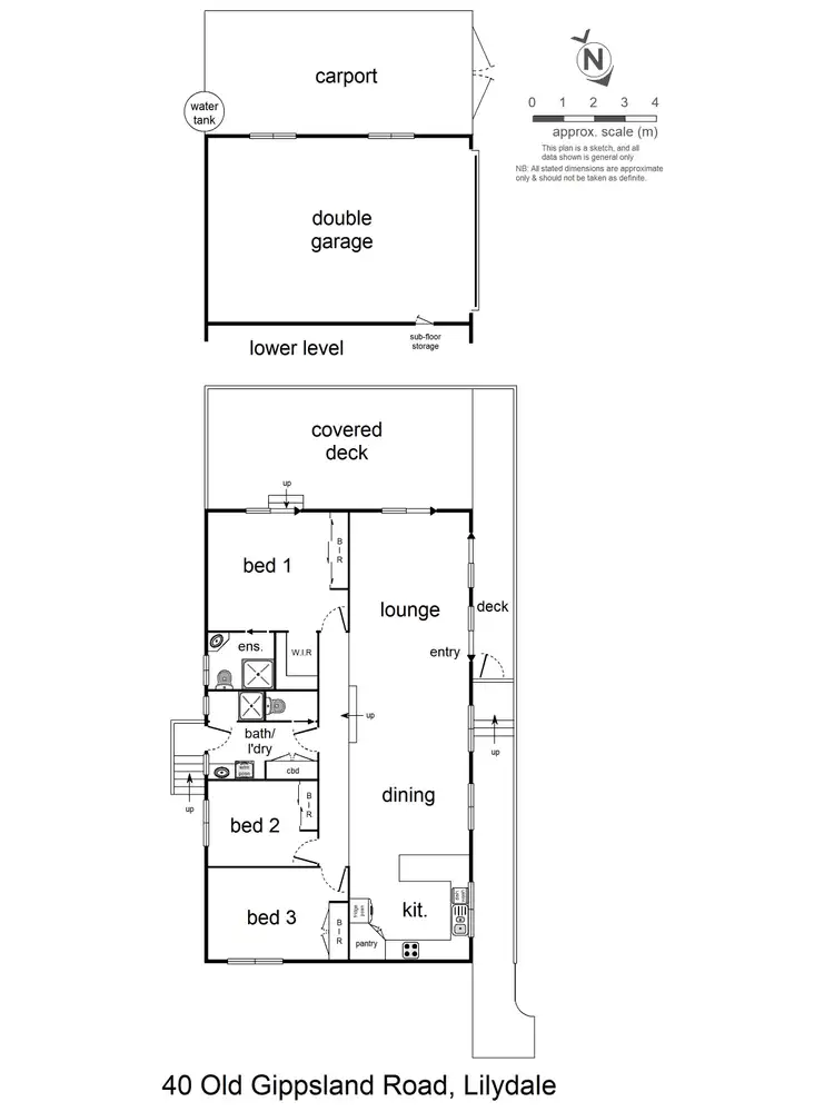 Floorplan of Homely house listing, 40 Old Gippsland Road, Lilydale VIC 3140