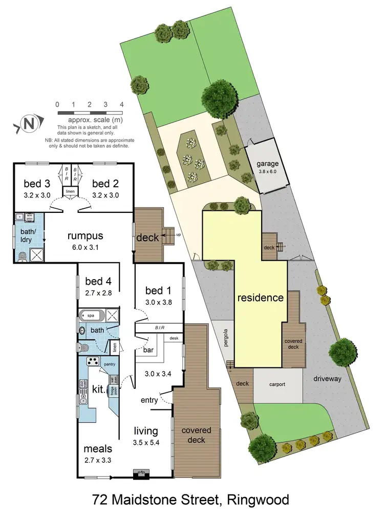 Floorplan of Homely house listing, 72 Maidstone Street, Ringwood VIC 3134