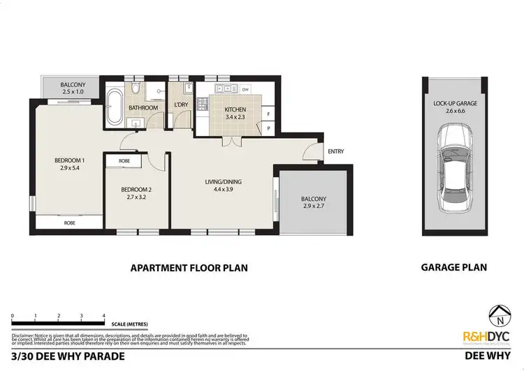Floorplan of Homely unit listing, 3/30 Dee Why Parade, Dee Why NSW 2099