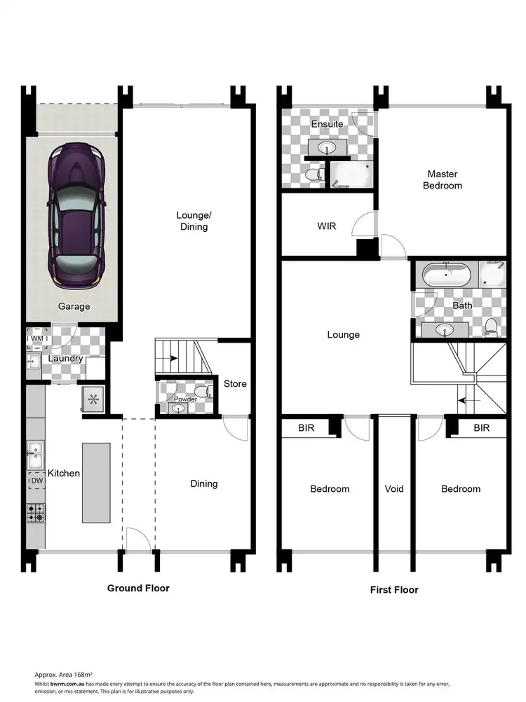 Floorplan of Homely townhouse listing, 60/18 MacPherson Street, Warriewood NSW 2102