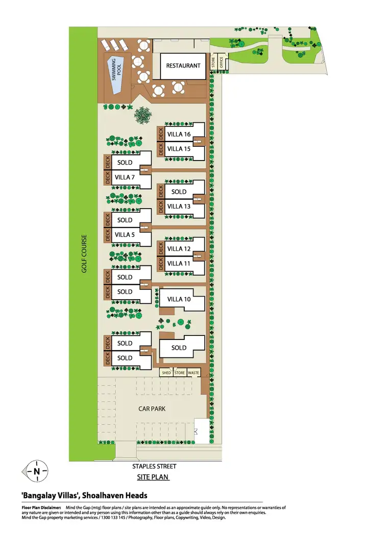 Floorplan of Homely villa listing, Villa 12/30 Staples Street, Shoalhaven Heads NSW 2535