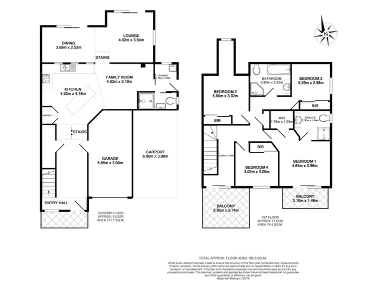 Floorplan of Homely townhouse listing, 5A Dudgeon Street, Kiama NSW 2533