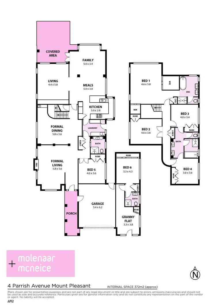 Floorplan of Homely house listing, 4 Parrish Avenue, Mount Pleasant NSW 2519