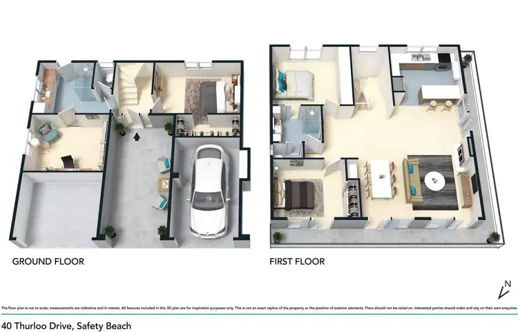 Floorplan of Homely house listing, 40 Thurloo Drive, Safety Beach VIC 3936