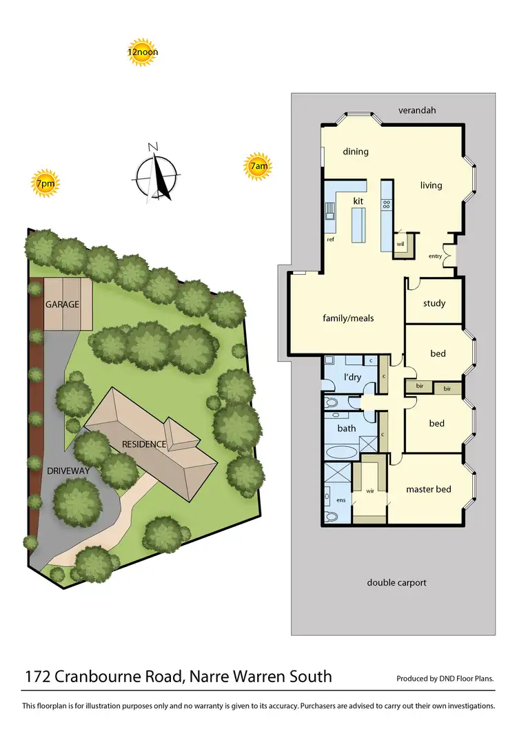 Floorplan of Homely house listing, 172 Cranbourne Road, Narre Warren South VIC 3805