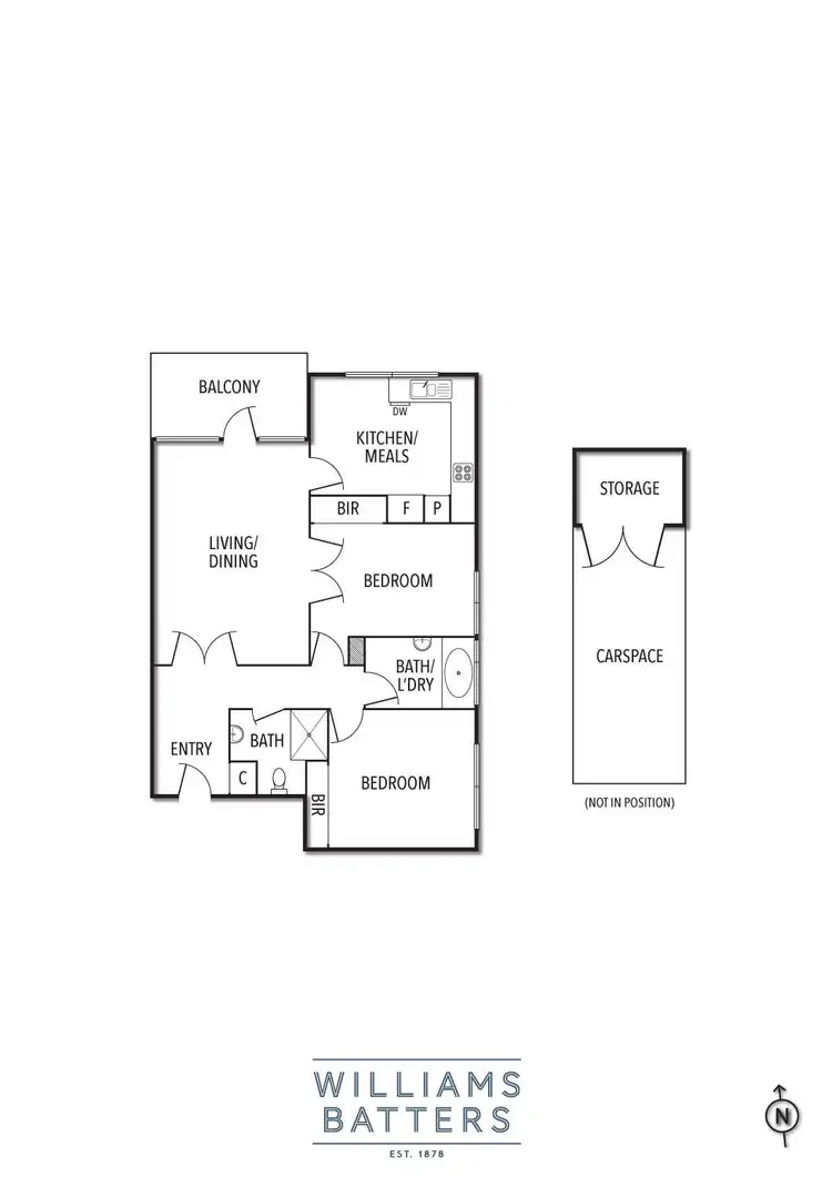 Floorplan of Homely apartment listing, 5C/381 Toorak Road, South Yarra VIC 3141