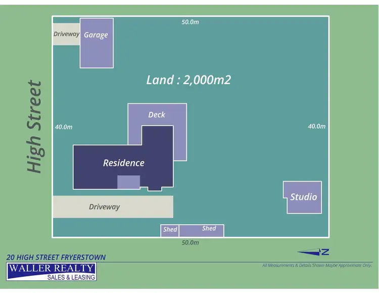 Floorplan of Homely house listing, 20 High Street, Fryerstown VIC 3451