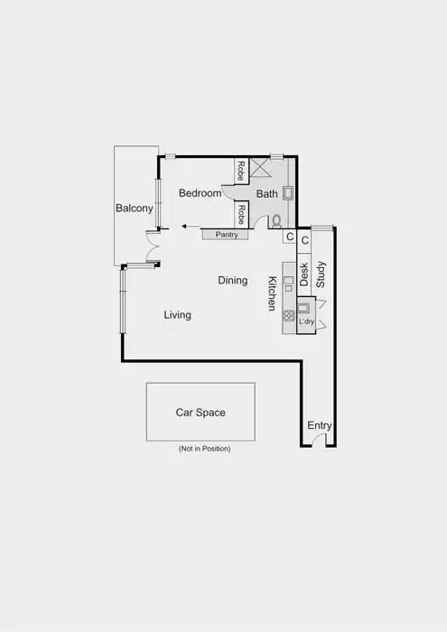 Floorplan of Homely apartment listing, 10/2a Tiuna Grove, Elwood VIC 3184
