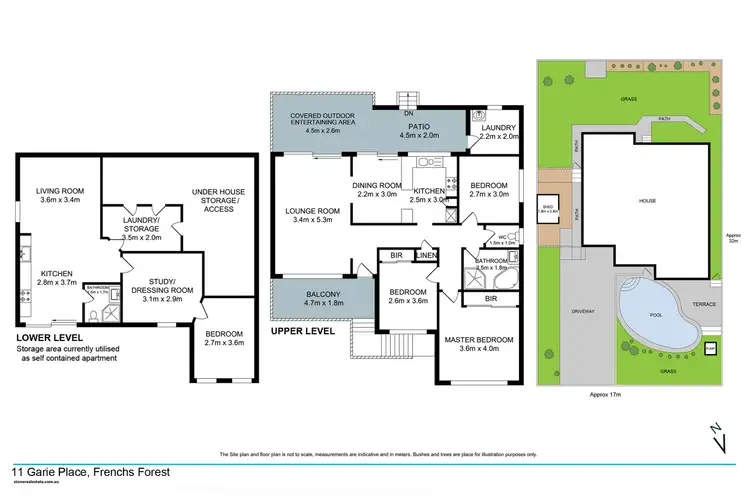 Floorplan of Homely house listing, 11 Garie Place, Frenchs Forest NSW 2086