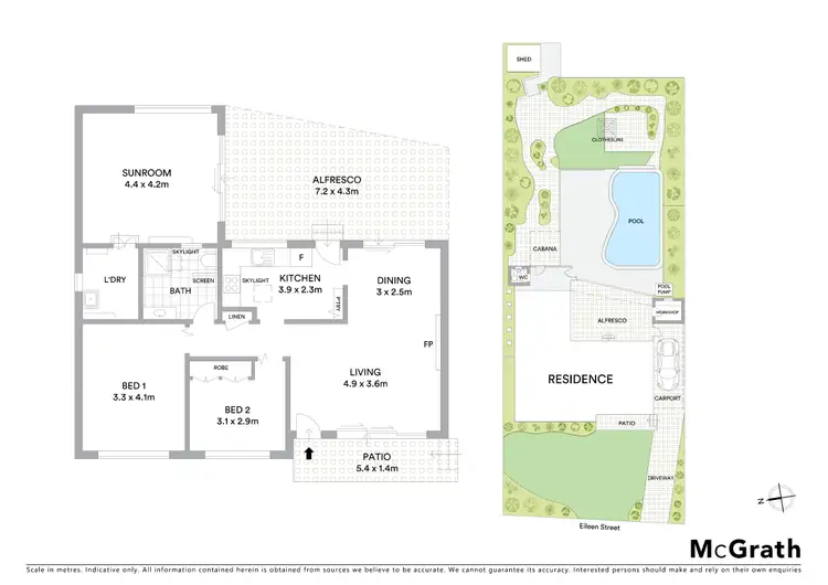 Floorplan of Homely house listing, 11 Eileen Street, Picnic Point NSW 2213