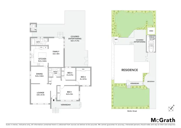 Floorplan of Homely house listing, 46 McGirr Street, Padstow NSW 2211