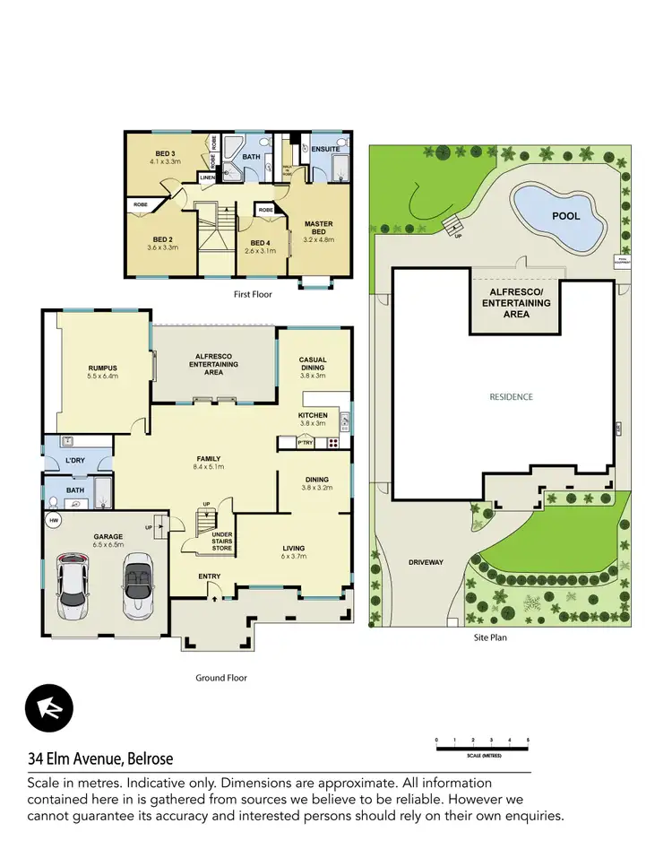 Floorplan of Homely house listing, 34 Elm Avenue, Belrose NSW 2085