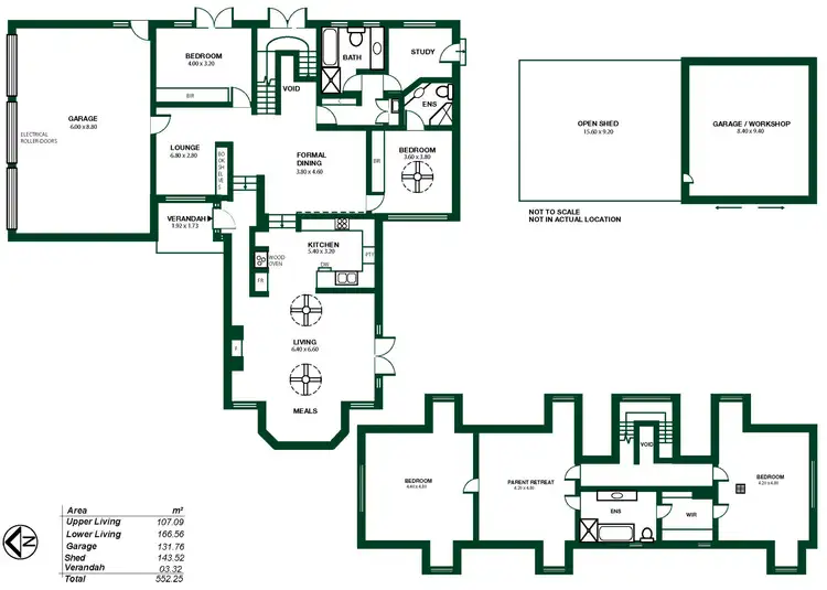 Floorplan of Homely house listing, 100 Wicks Road, Oakbank SA 5243