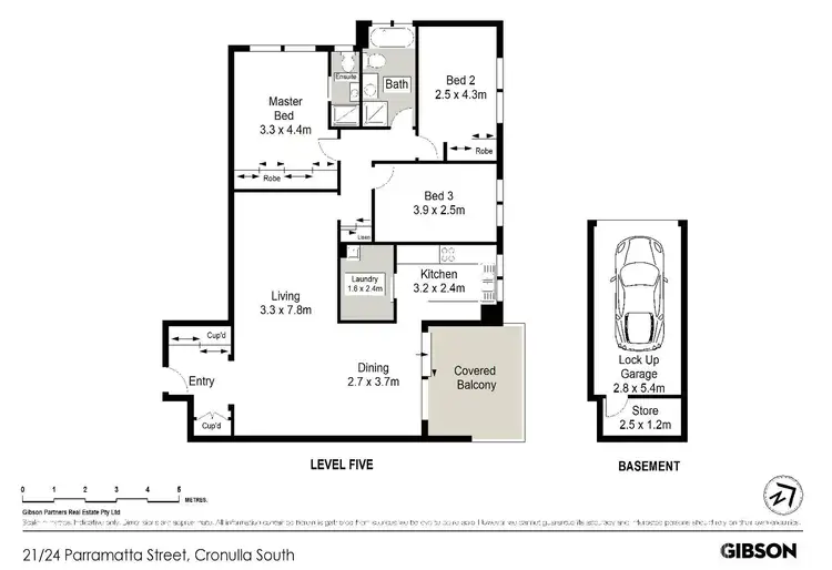 Floorplan of Homely apartment listing, 21/24-30 Parramatta Street, Cronulla NSW 2230