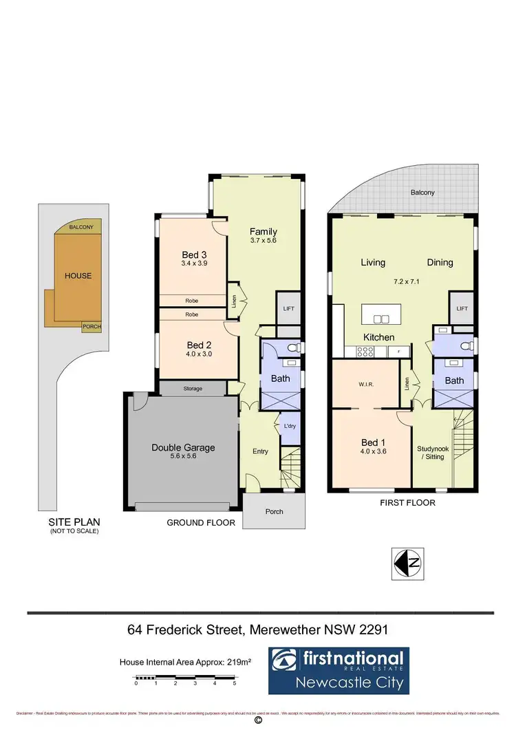 Floorplan of Homely house listing, 64 Frederick Street, Merewether NSW 2291