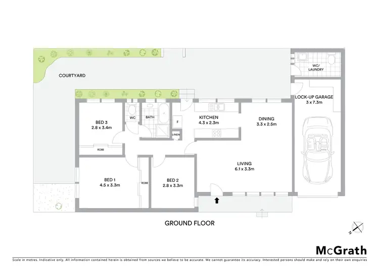 Floorplan of Homely villa listing, 5/28 St Georges Road, Bexley NSW 2207