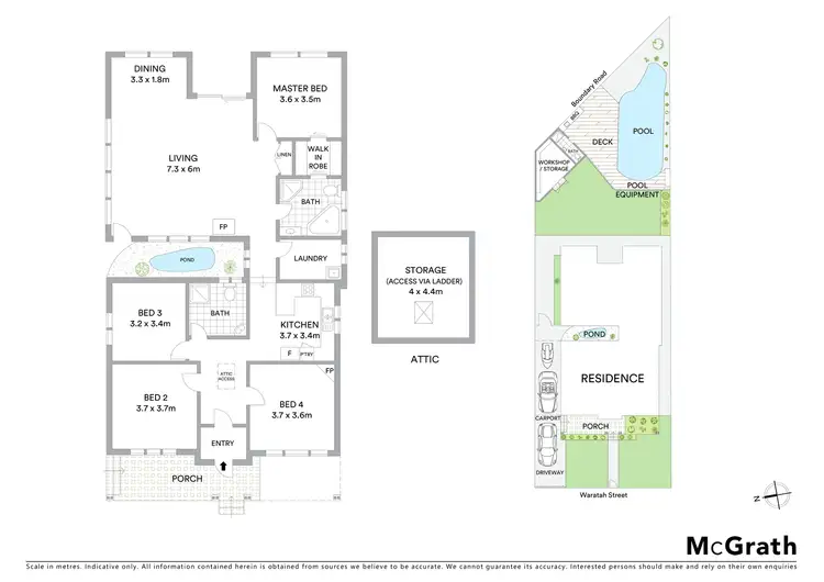 Floorplan of Homely house listing, 3 Waratah Street, Oatley NSW 2223