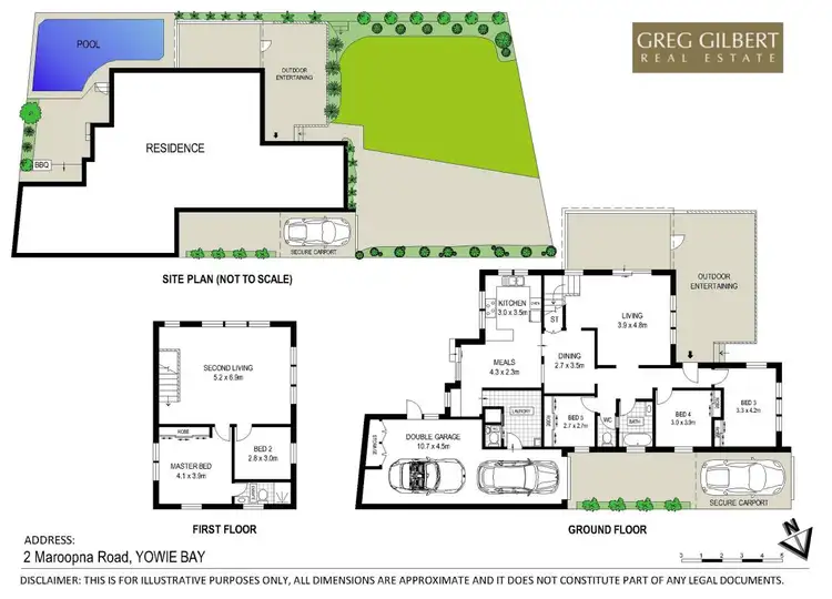 Floorplan of Homely house listing, 2 Maroopna Road, Yowie Bay NSW 2228