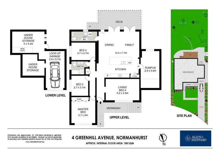 Floorplan of Homely house listing, 4 Greenhill Avenue, Normanhurst NSW 2076