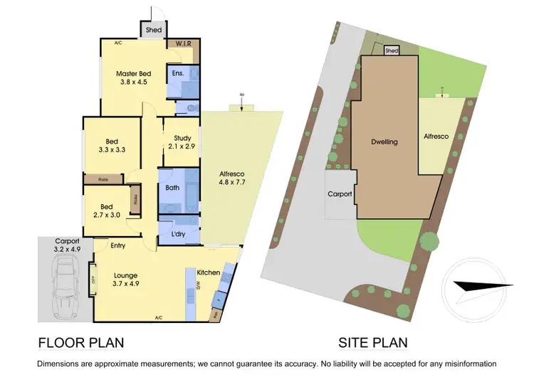 Floorplan of Homely unit listing, 1/232 Scoresby Road, Boronia VIC 3155