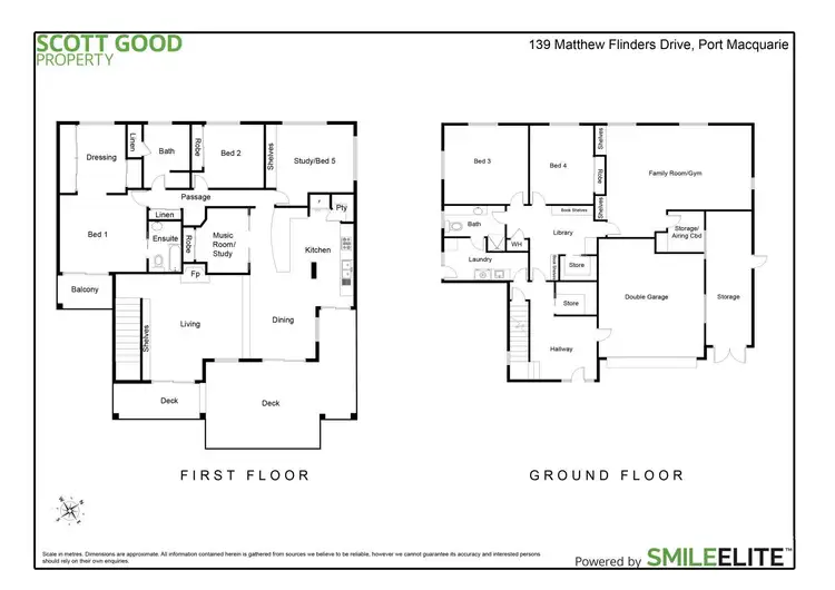 Floorplan of Homely house listing, 139 Matthew Flinders Drive, Port Macquarie NSW 2444