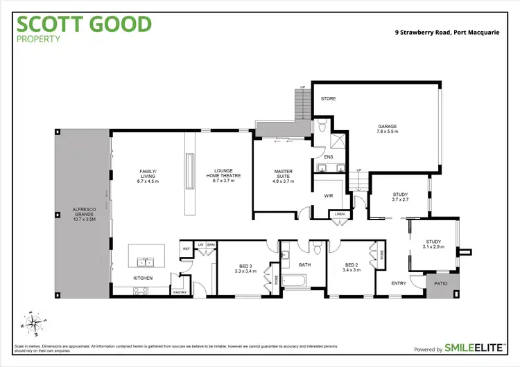 Floorplan of Homely house listing, 9 Strawberry Road, Port Macquarie NSW 2444
