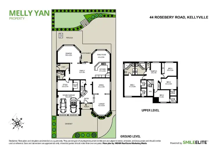 Floorplan of Homely house listing, 44 Rosebery Road, Kellyville NSW 2155