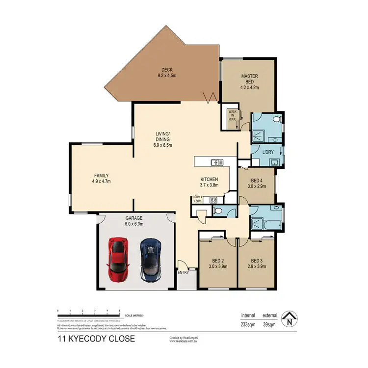 Floorplan of Homely house listing, 11 Kyecody Close, Moggill QLD 4070